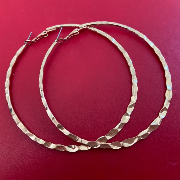 Rue21 Pack of 3 Gold/Silver Hoops - Picture 1 of 3